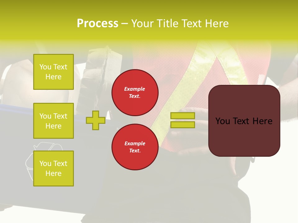 Orange Verdure Sky PowerPoint Template
