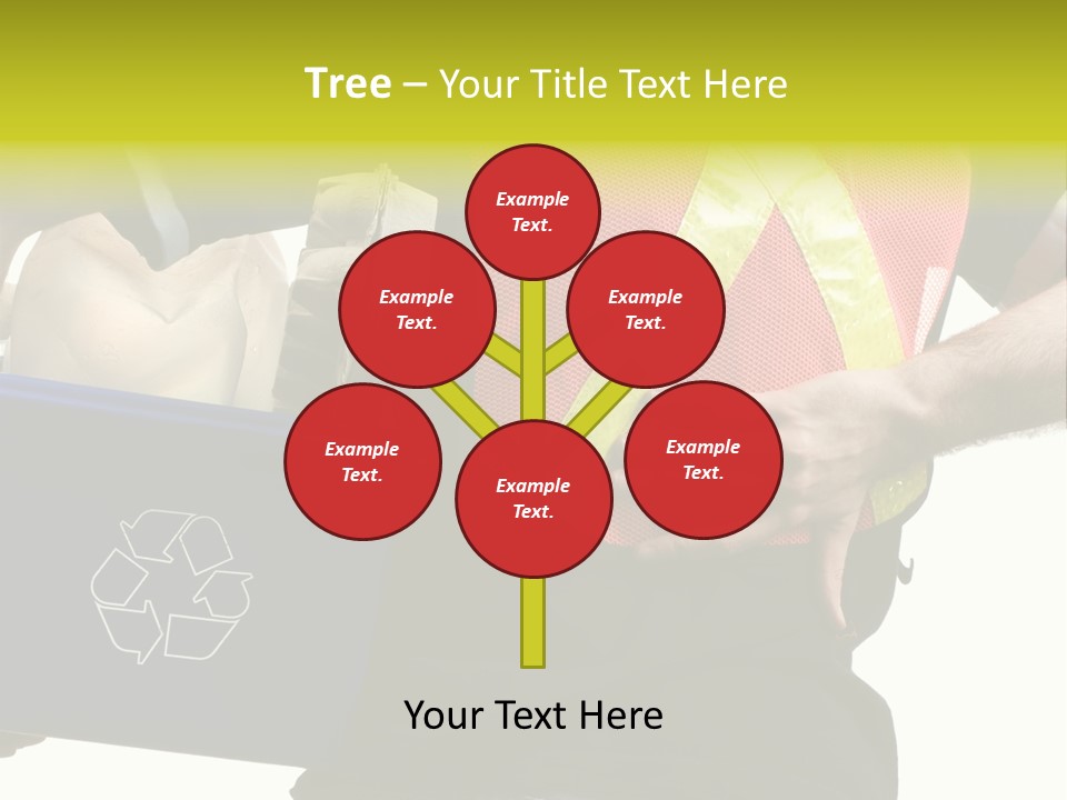 Orange Verdure Sky PowerPoint Template