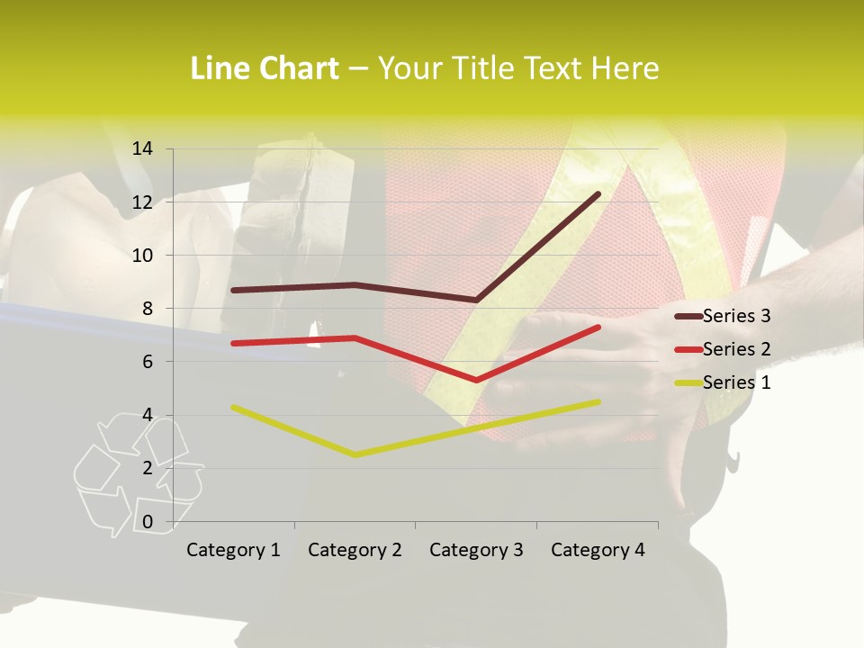 Orange Verdure Sky PowerPoint Template