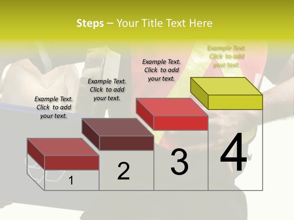 Orange Verdure Sky PowerPoint Template