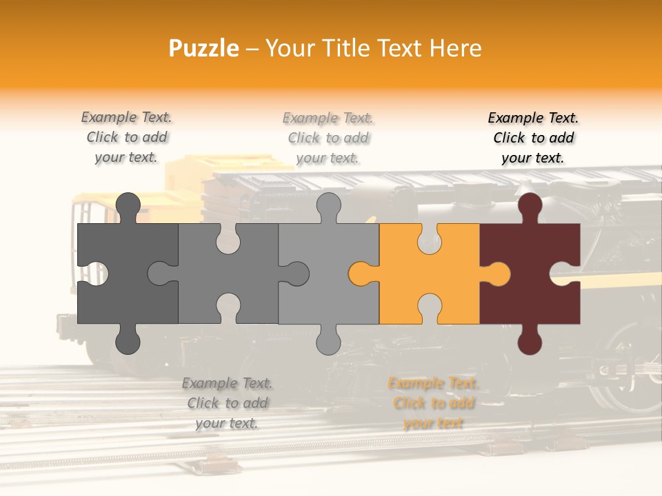 Set Vehicle Miniature PowerPoint Template