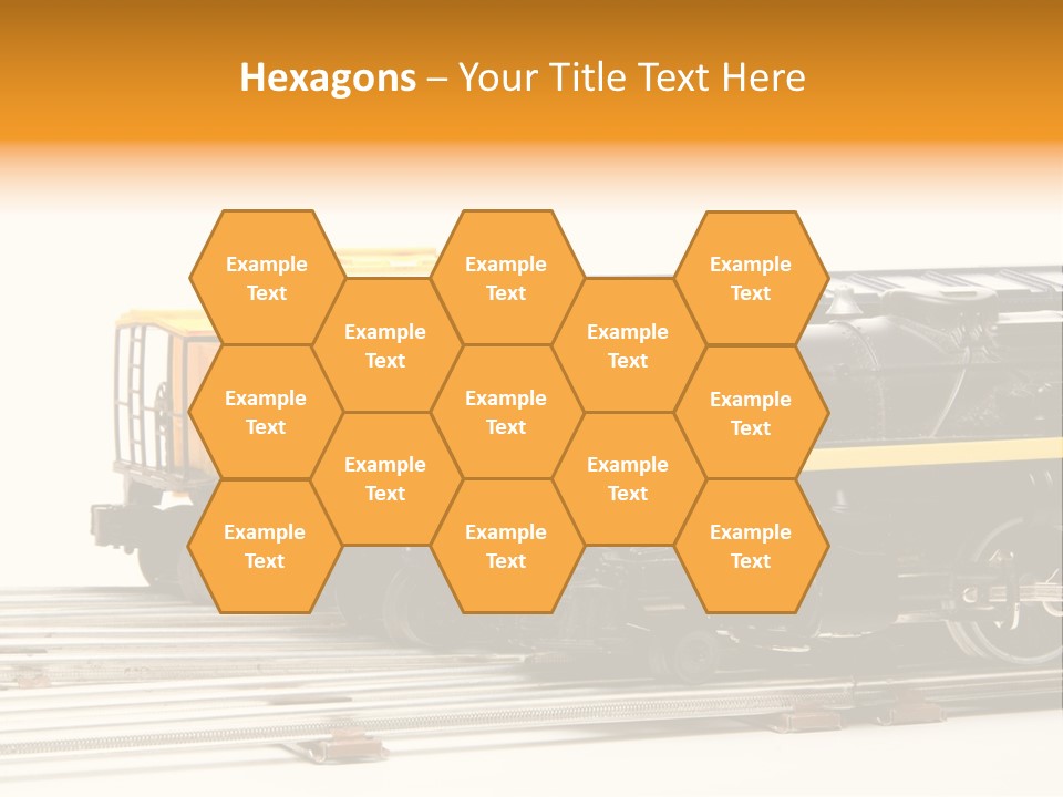 Set Vehicle Miniature PowerPoint Template