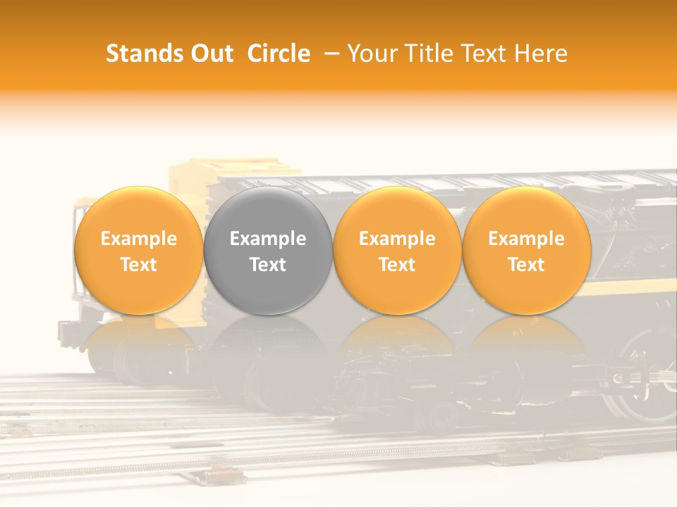 Set Vehicle Miniature PowerPoint Template