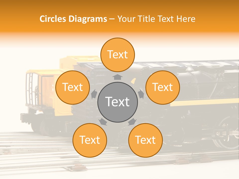 Set Vehicle Miniature PowerPoint Template