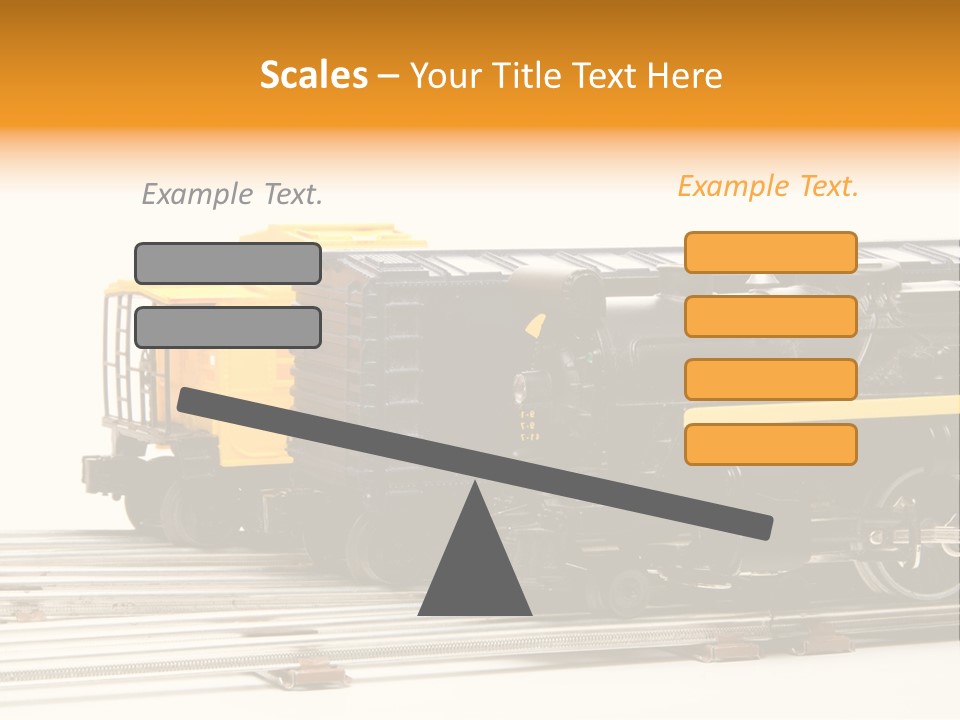 Set Vehicle Miniature PowerPoint Template