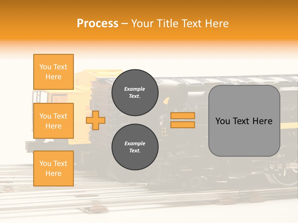 Set Vehicle Miniature PowerPoint Template