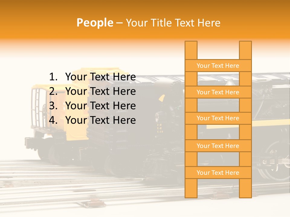 Set Vehicle Miniature PowerPoint Template