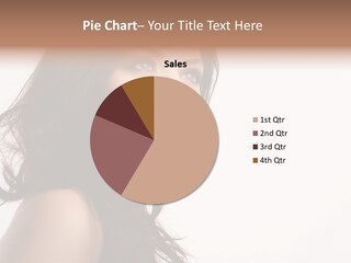 Glamour Temptation Haircare PowerPoint Template