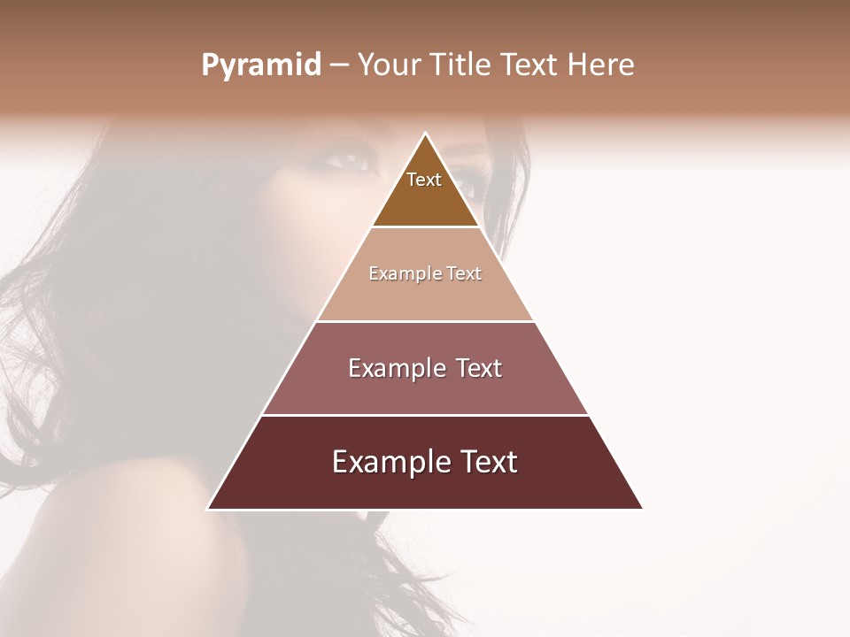 Glamour Temptation Haircare PowerPoint Template