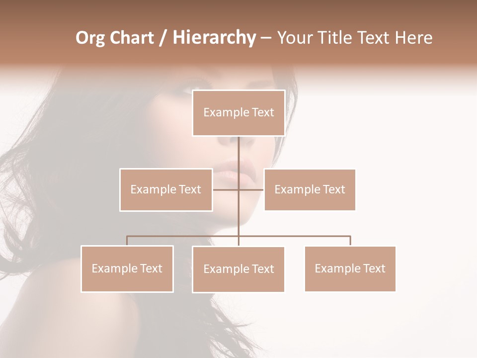 Glamour Temptation Haircare PowerPoint Template