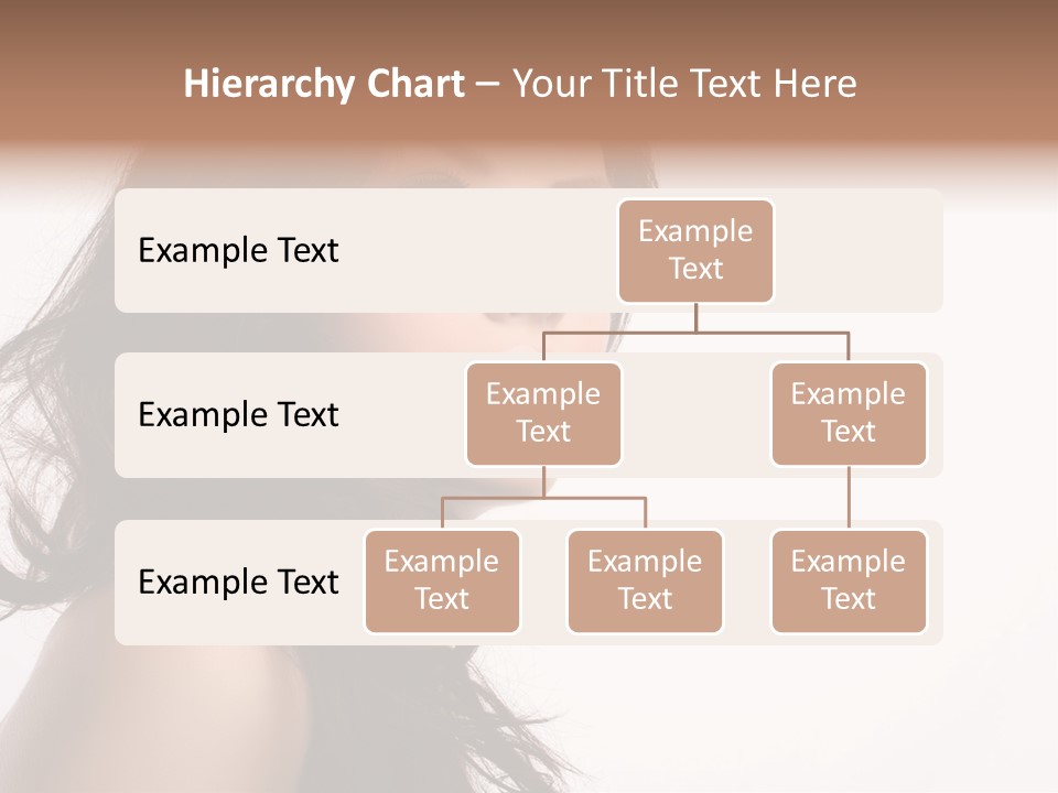 Glamour Temptation Haircare PowerPoint Template