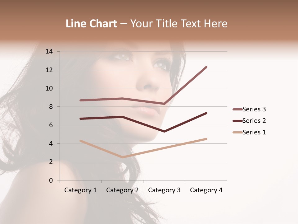 Glamour Temptation Haircare PowerPoint Template