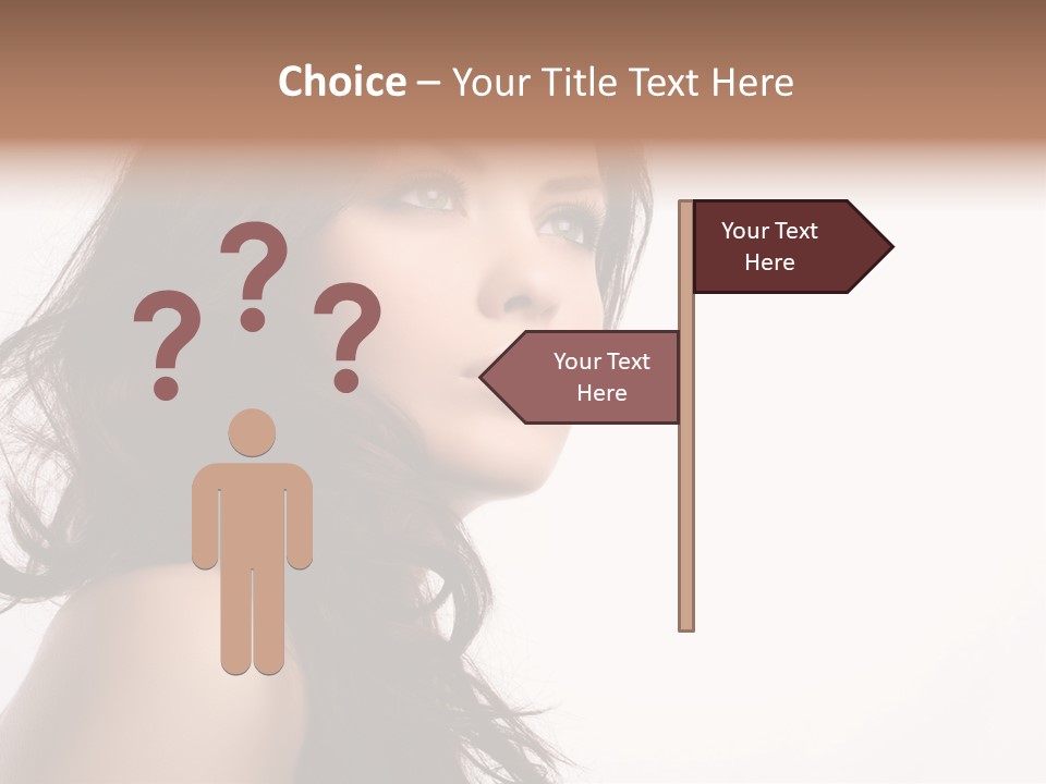 Glamour Temptation Haircare PowerPoint Template