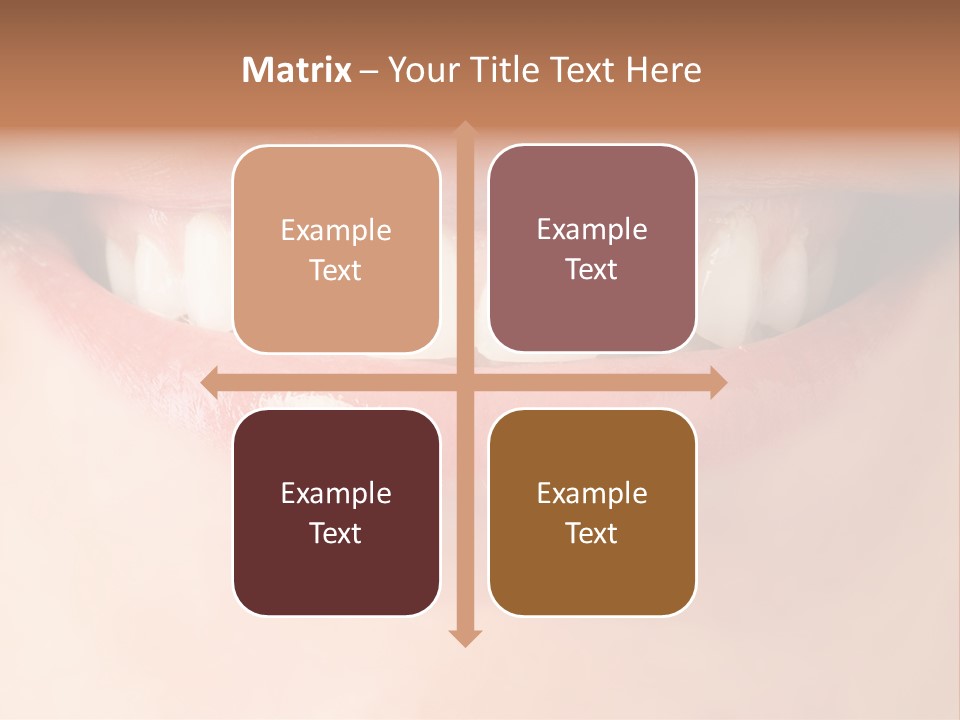 Background Bright Woman PowerPoint Template