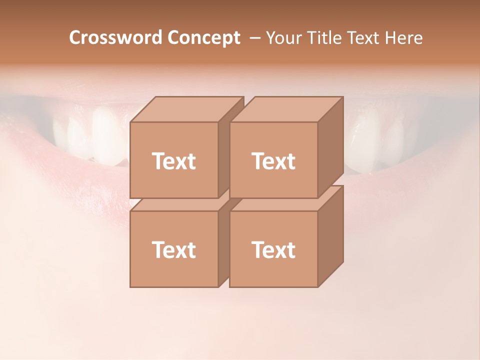 Background Bright Woman PowerPoint Template