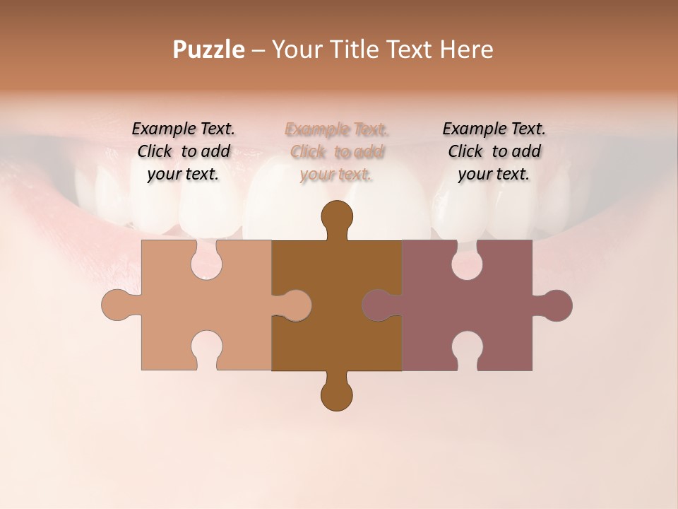 Background Bright Woman PowerPoint Template