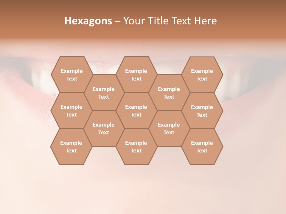 Background Bright Woman PowerPoint Template