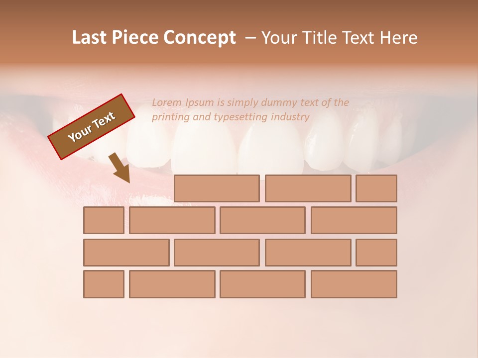 Background Bright Woman PowerPoint Template