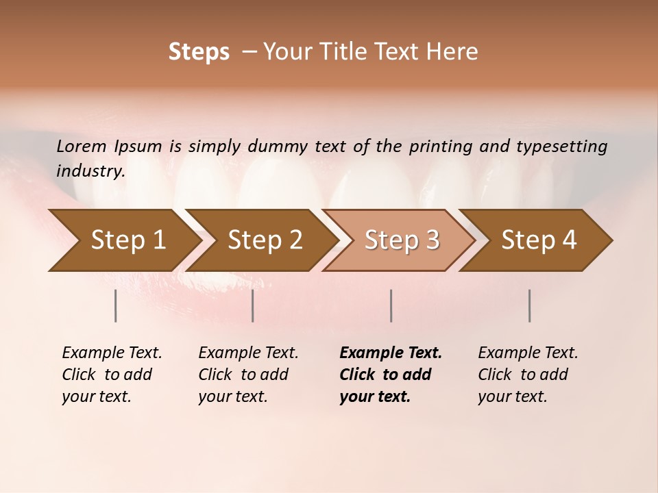 Background Bright Woman PowerPoint Template