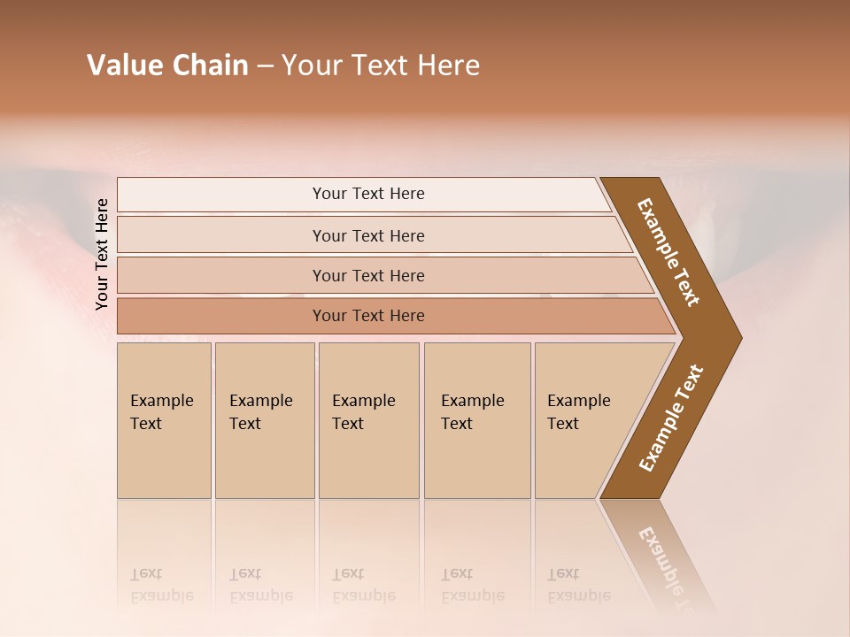 Background Bright Woman PowerPoint Template