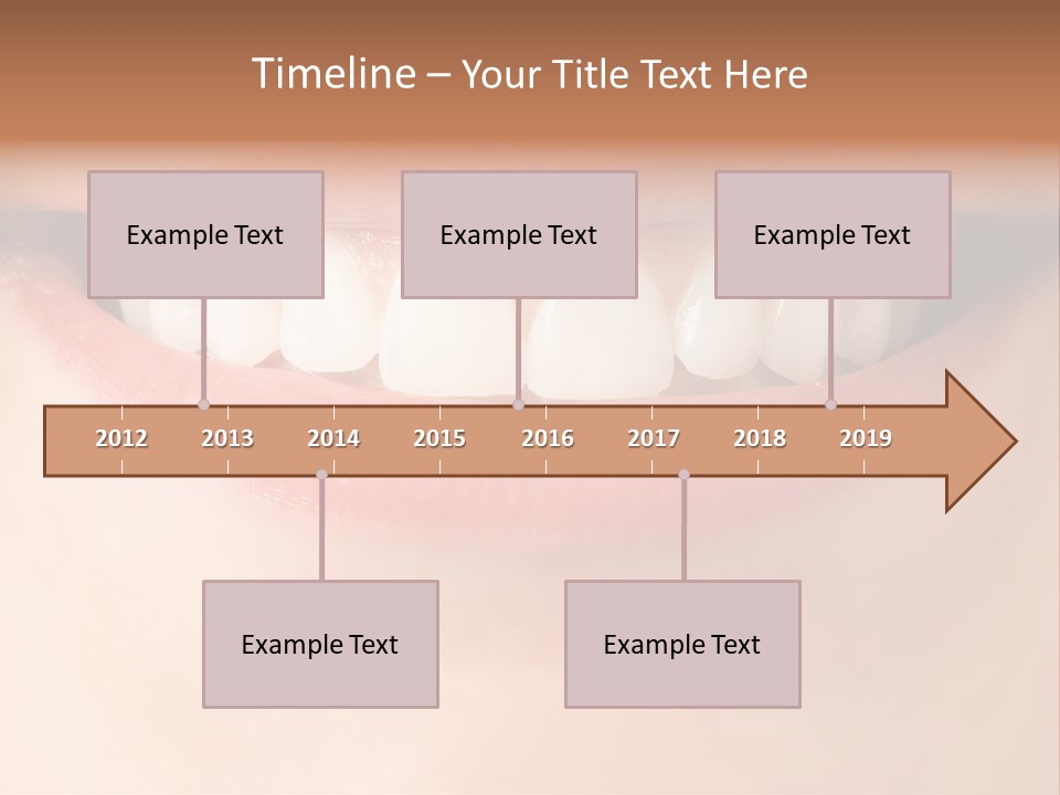 Background Bright Woman PowerPoint Template