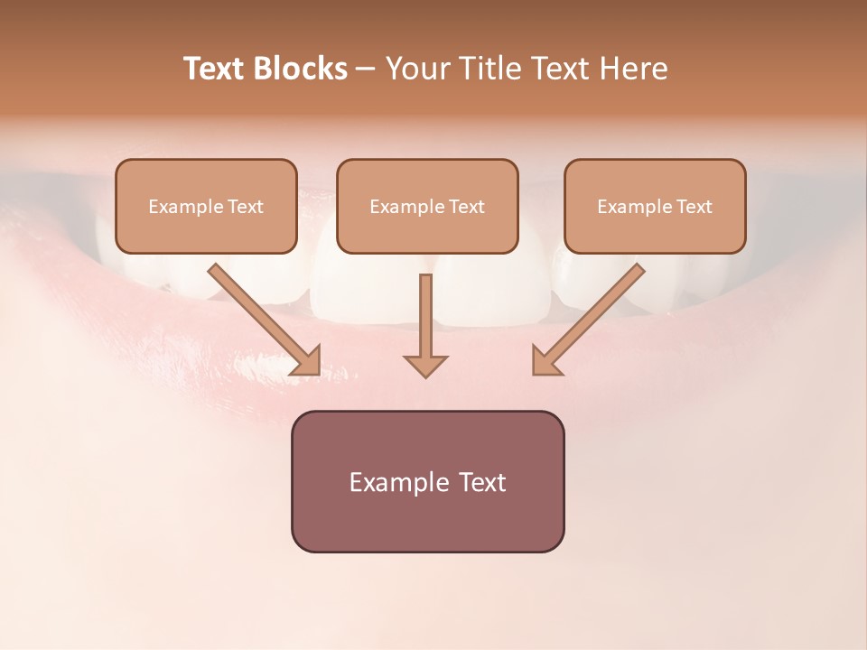 Background Bright Woman PowerPoint Template