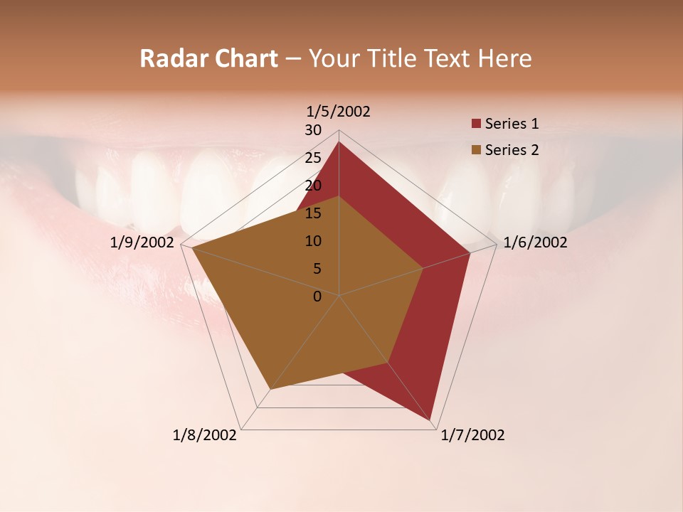 Background Bright Woman PowerPoint Template