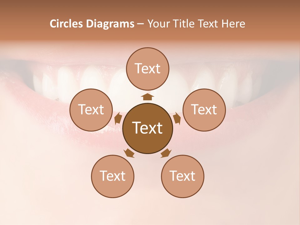 Background Bright Woman PowerPoint Template