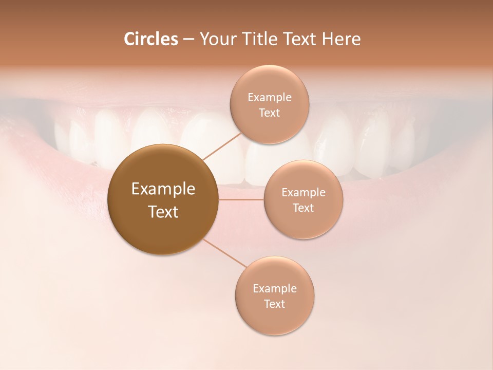 Background Bright Woman PowerPoint Template