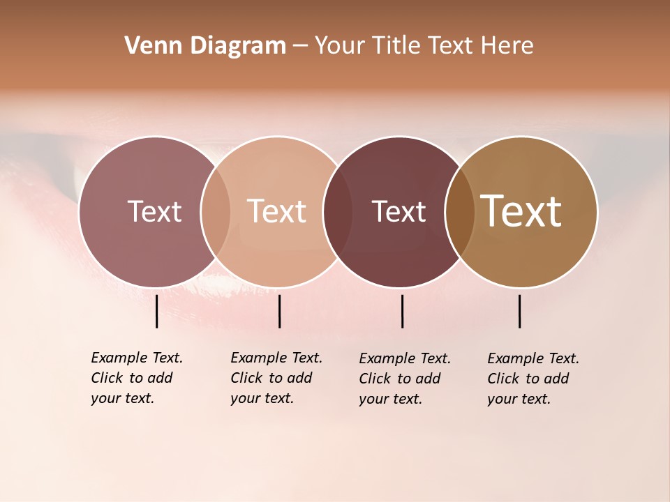 Background Bright Woman PowerPoint Template