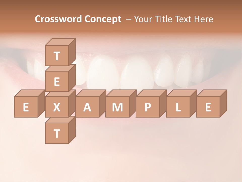 Background Bright Woman PowerPoint Template