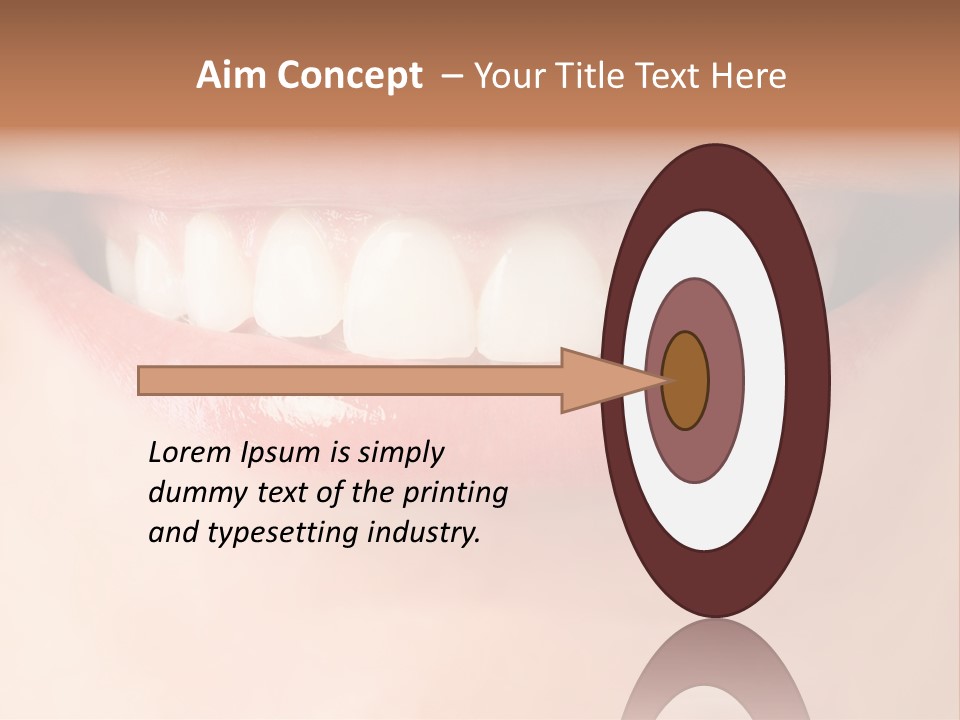 Background Bright Woman PowerPoint Template