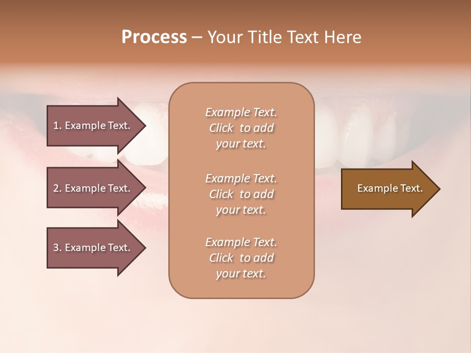 Background Bright Woman PowerPoint Template