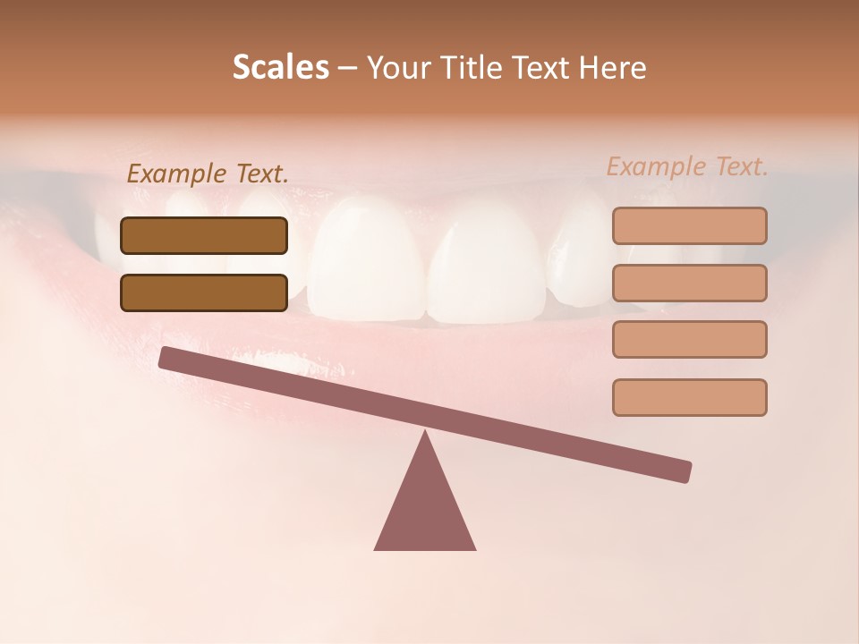 Background Bright Woman PowerPoint Template