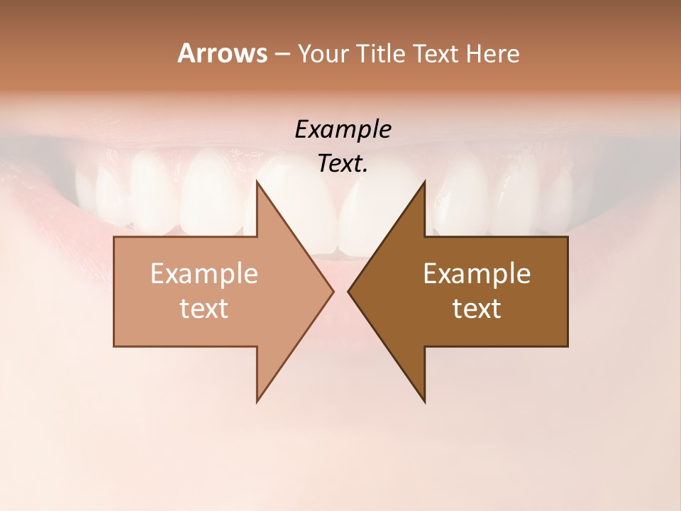 Background Bright Woman PowerPoint Template