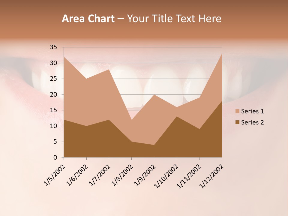Background Bright Woman PowerPoint Template