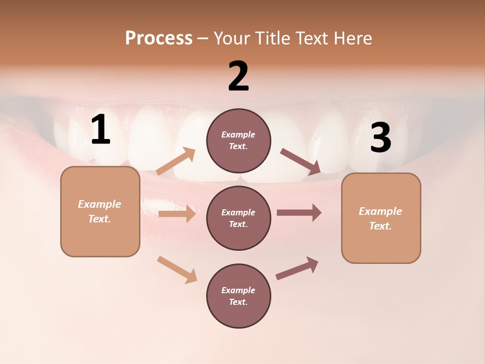 Background Bright Woman PowerPoint Template