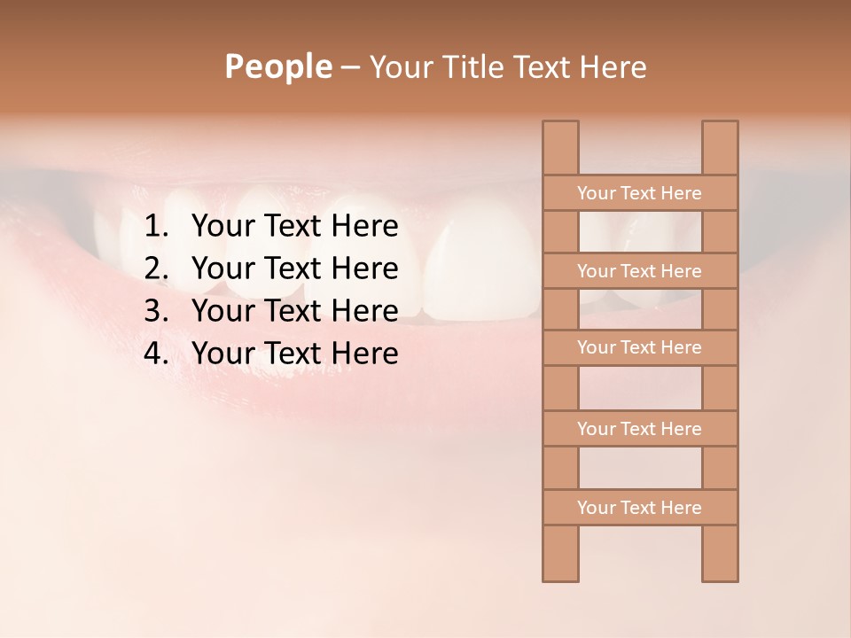 Background Bright Woman PowerPoint Template