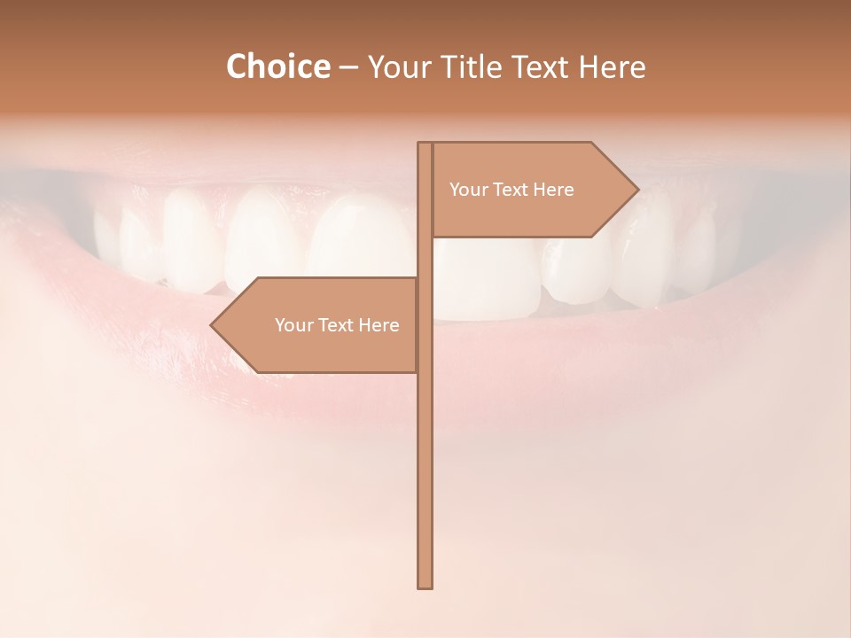 Background Bright Woman PowerPoint Template