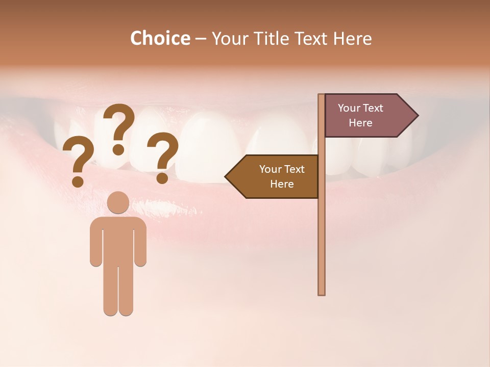 Background Bright Woman PowerPoint Template