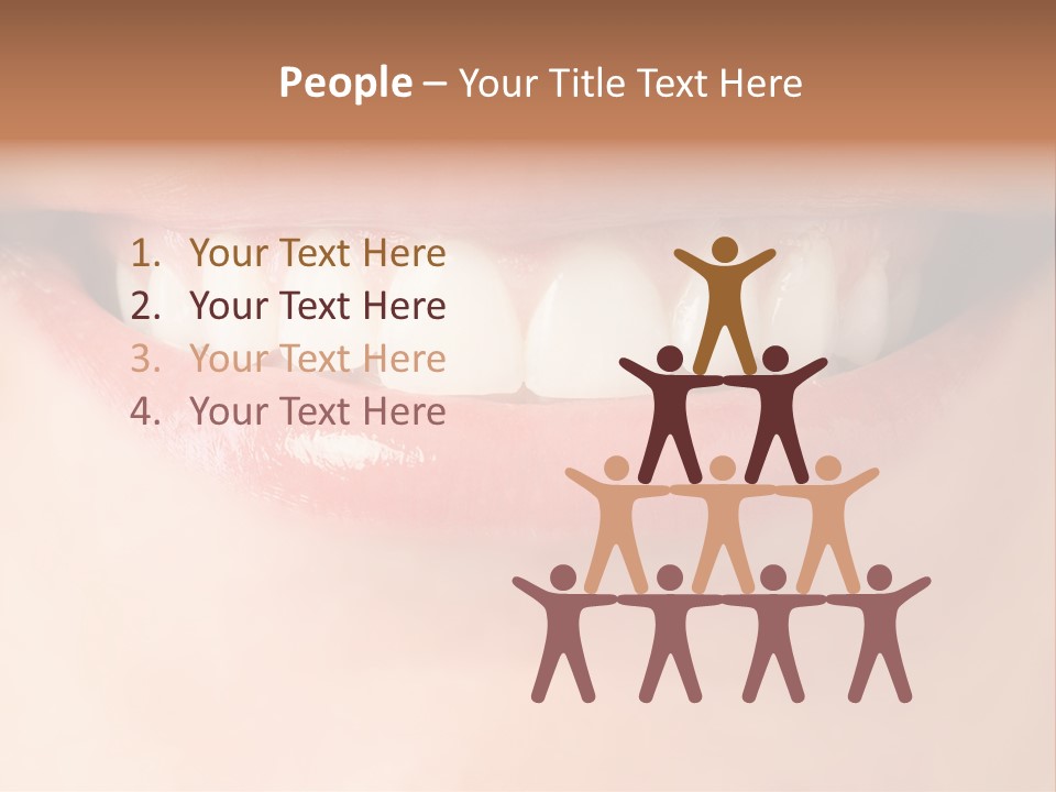 Background Bright Woman PowerPoint Template