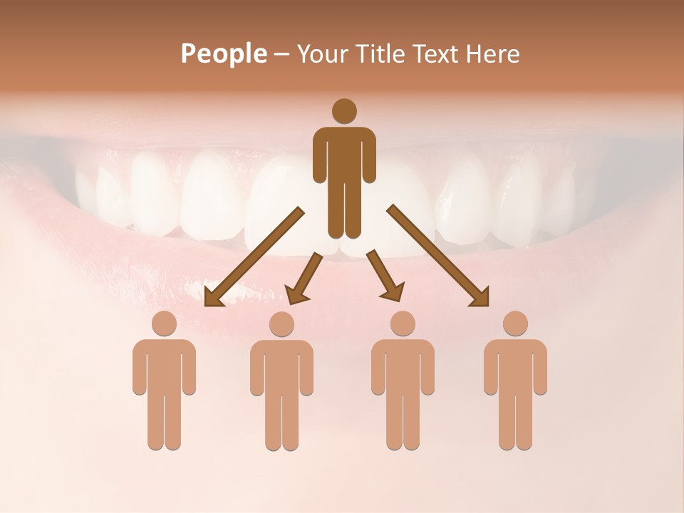 Background Bright Woman PowerPoint Template