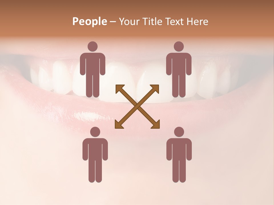 Background Bright Woman PowerPoint Template