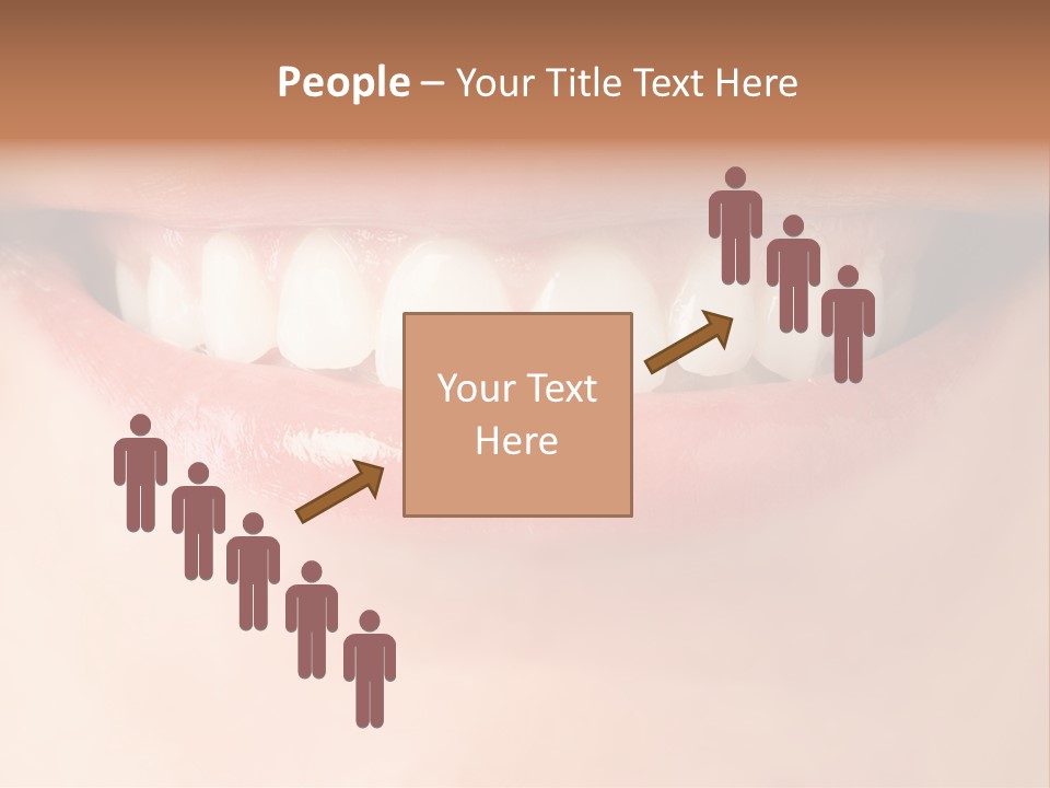 Background Bright Woman PowerPoint Template