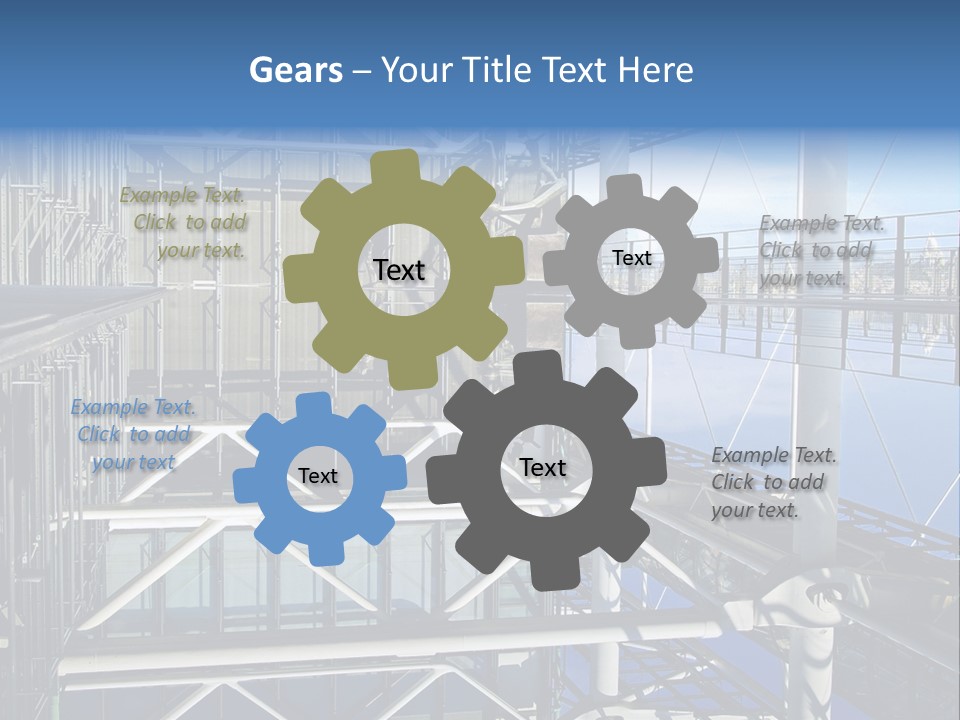 Colorful Speech Conversation PowerPoint Template