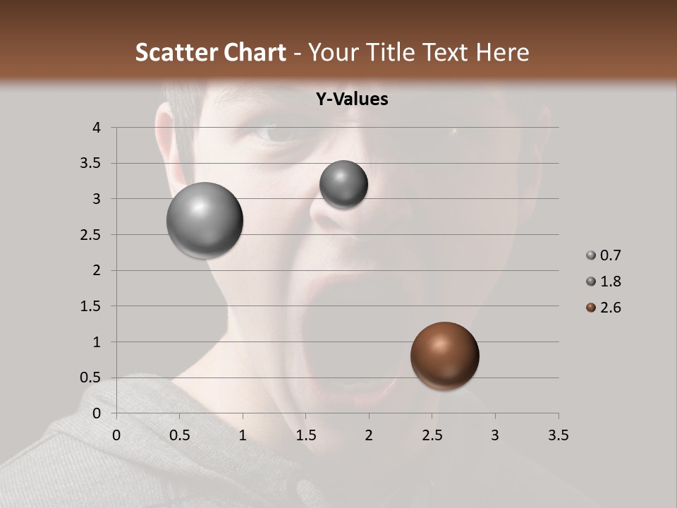 Hand Strength Scream PowerPoint Template