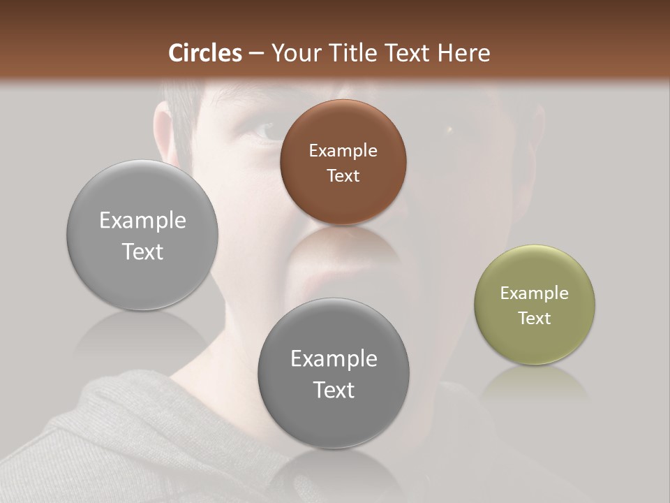 Hand Strength Scream PowerPoint Template