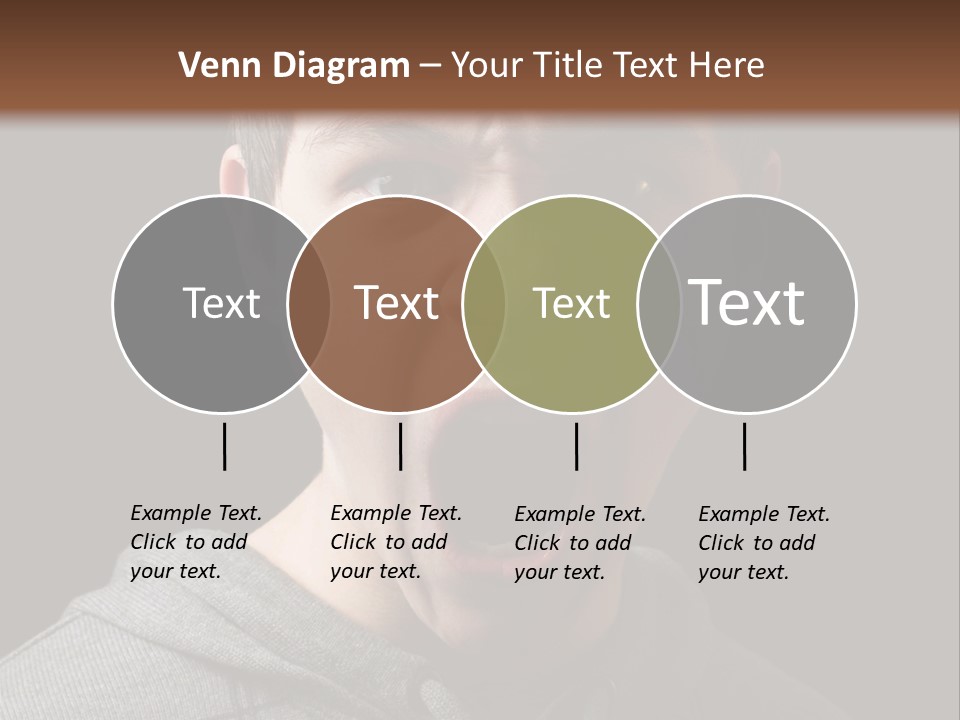 Hand Strength Scream PowerPoint Template