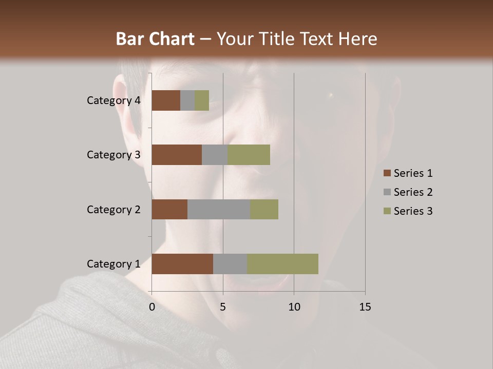Hand Strength Scream PowerPoint Template