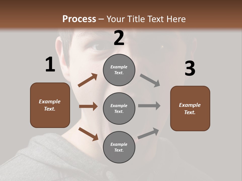 Hand Strength Scream PowerPoint Template